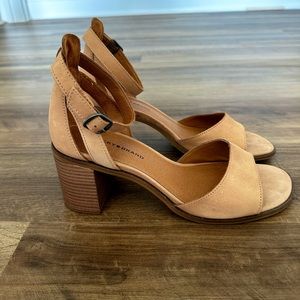 Lucky Brand high heeled sandals